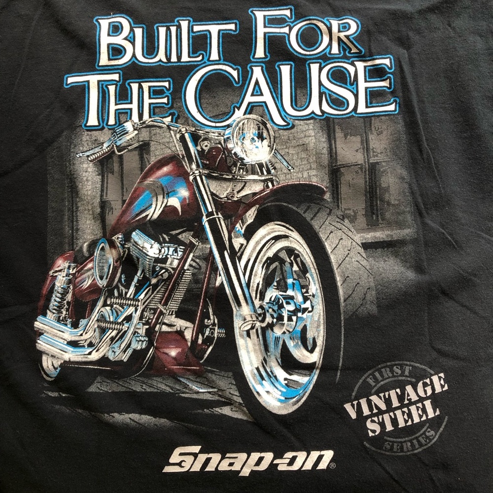 Snap On Biker Tee